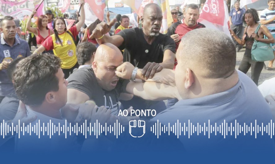 De acordo com Datafolha, 67,5% dos brasileiros temem agressão por preferência partidária