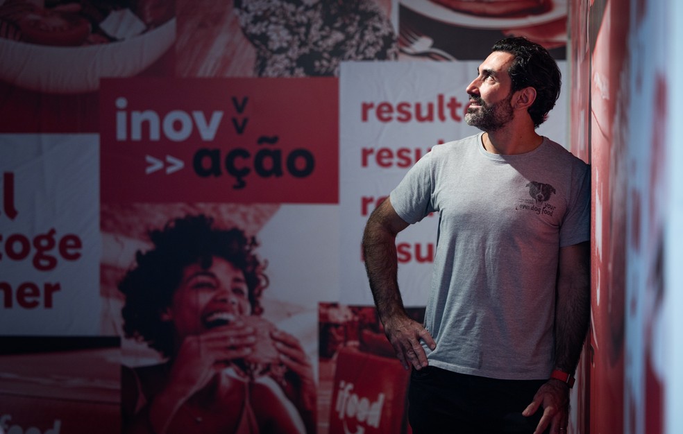 Diego Barreto, CEO do iFood: crescimento acelerado — Foto: Maria Isabel Oliveira