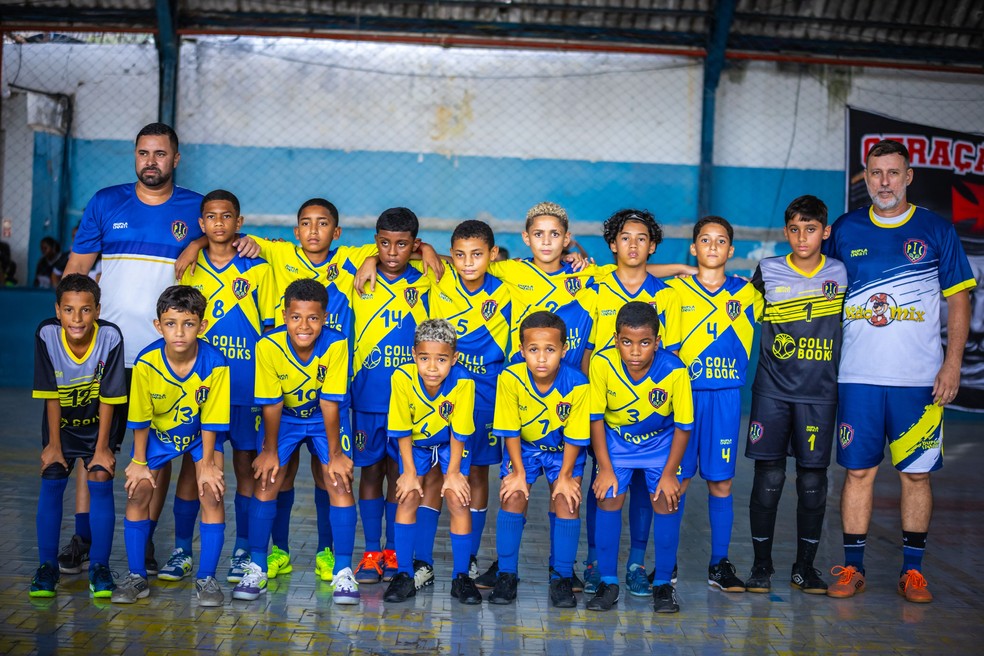 O Piedade aposta no futsal como ferramenta de formação — Foto: Divulgação