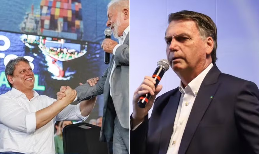Tarcísio, Lula e Bolsonaro: personagens em 2026