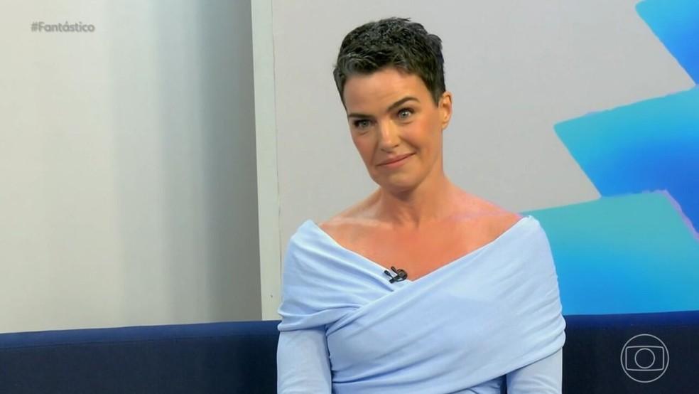 A atriz Ana Paula Arósio — Foto: Reprodução/TV Globo