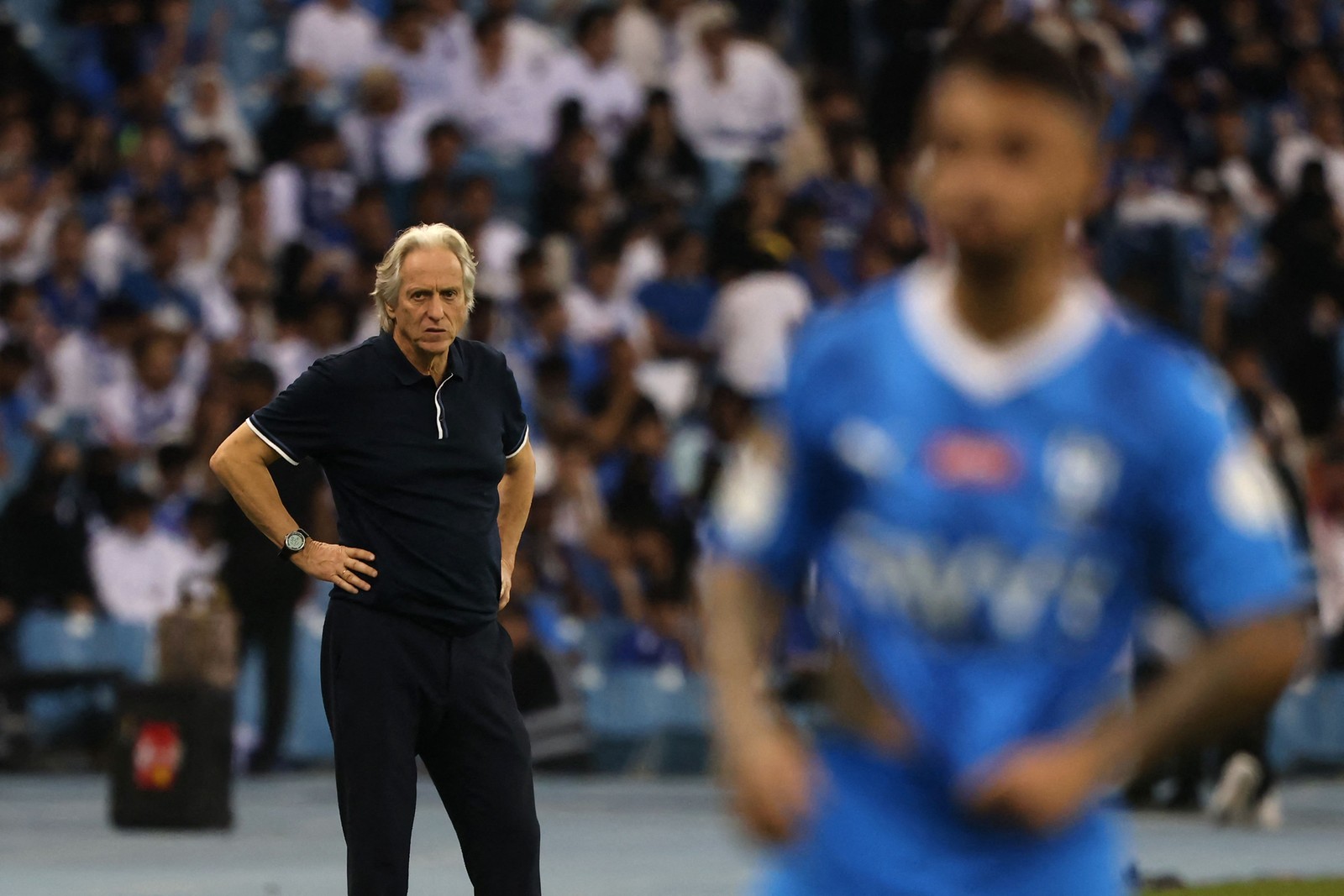 Jorge Jesus / Al-Hilal (demitido no início deste mês) / R$ 64,4 milhões — Foto: Fayez Nureldine/AFP