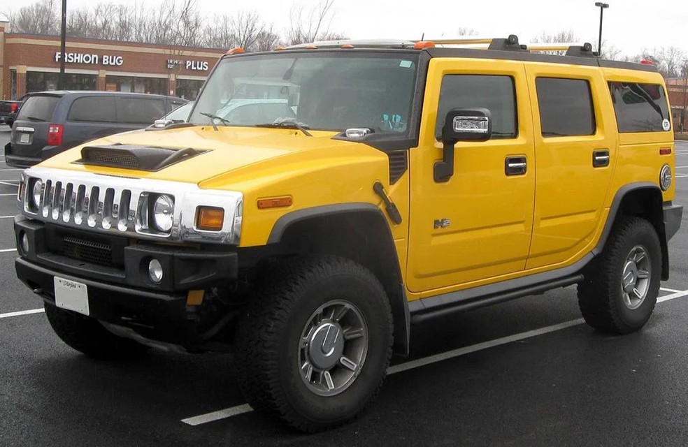 Hummer H2 de Ronaldinho Gaúcho — Foto: Reprodução