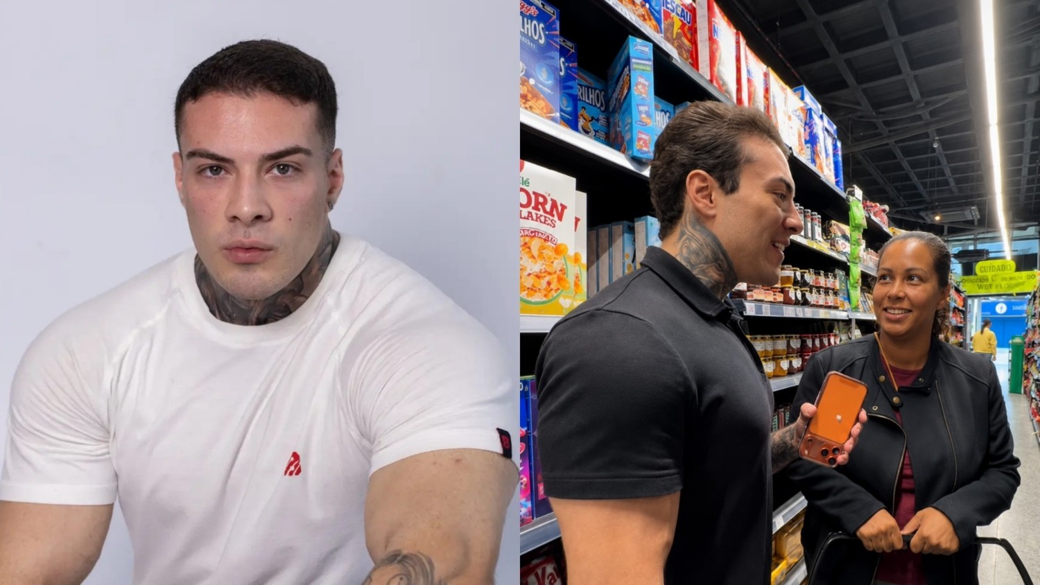 Influenciador rebate polêmica e defende ação em supermercado após vídeo viral