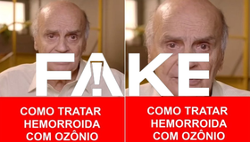 É #Fake que Dráuzio Varella tenha indicado ozônio para tratar hemorroida 