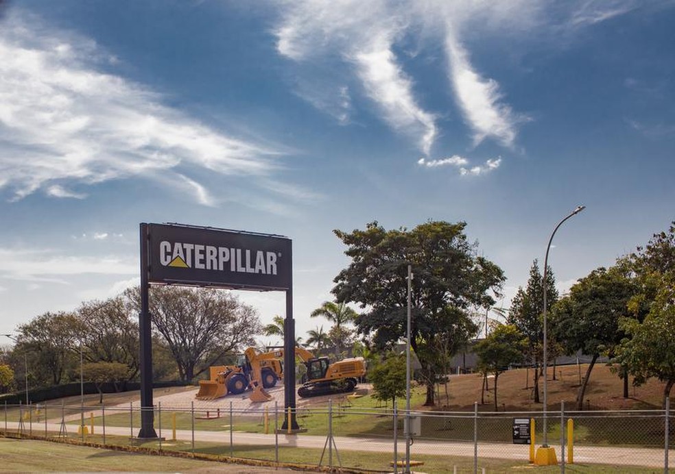 Fábricada Americana caterpillaré umíumíconedaindústria de piracicaba. com 4 milfuncionários, Unidade Éa Maior da Multinacional fora dos eua - foto: Edilson Dantas