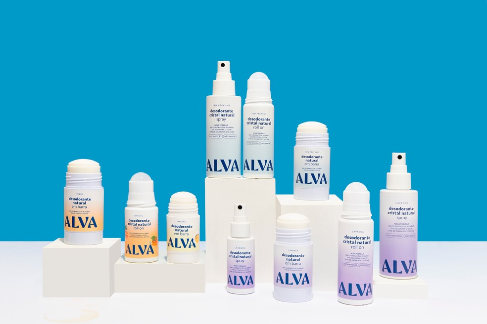 Para dermes sensíveis: spray Cristal Natural Lavanda Vegano, 120ml, Alva. R$ 40 — Foto: Divulgação