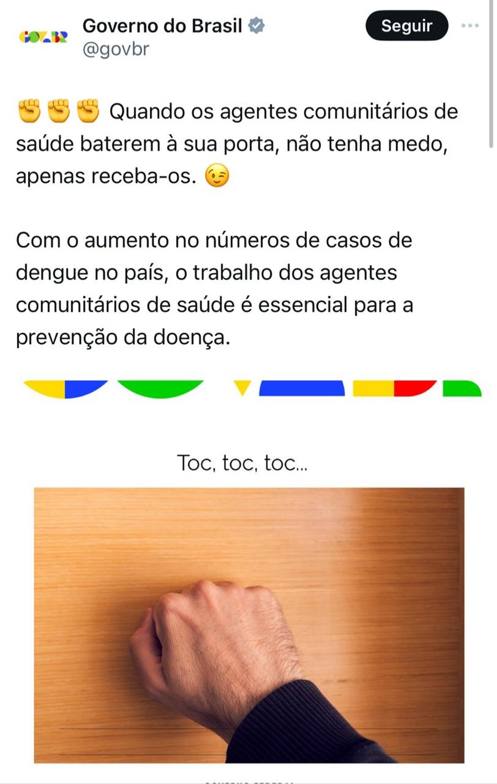 Post do governo federal ironiza Carlos Bolsonaro — Foto: Reprodução/ X