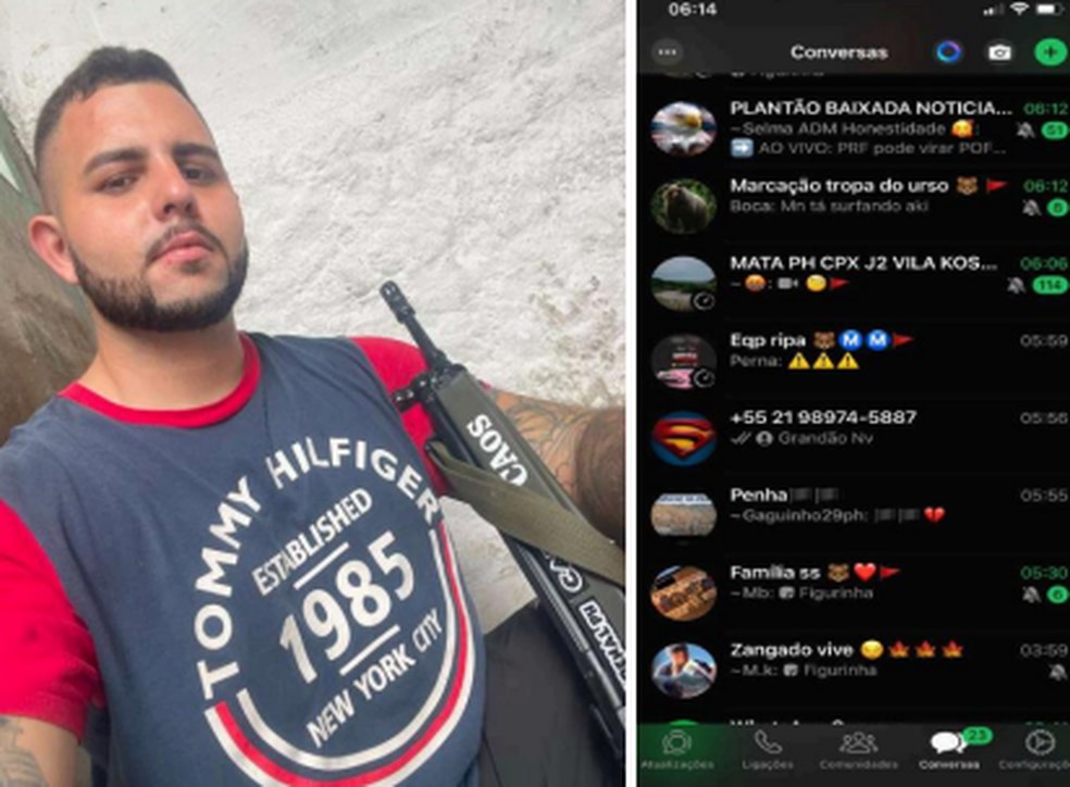 Renan de Mesquita Gomes, vulgo Faixa ou Faixa Rosa, é um dos 69 acusados de associação para o tráfico — Foto: Reprodução
