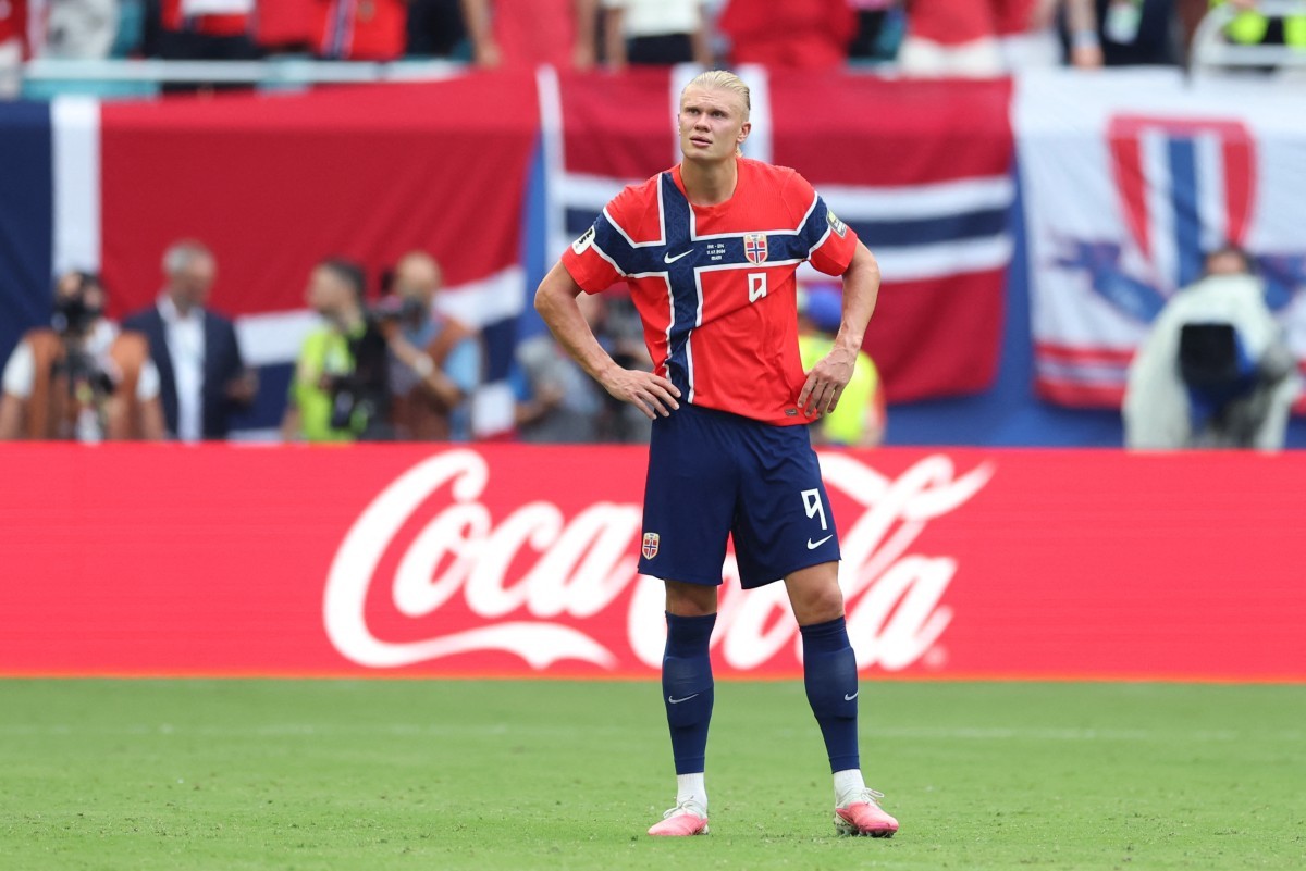 Haaland declara torcida pela Inglaterra e elogia Bellingham após eliminação da Noruega