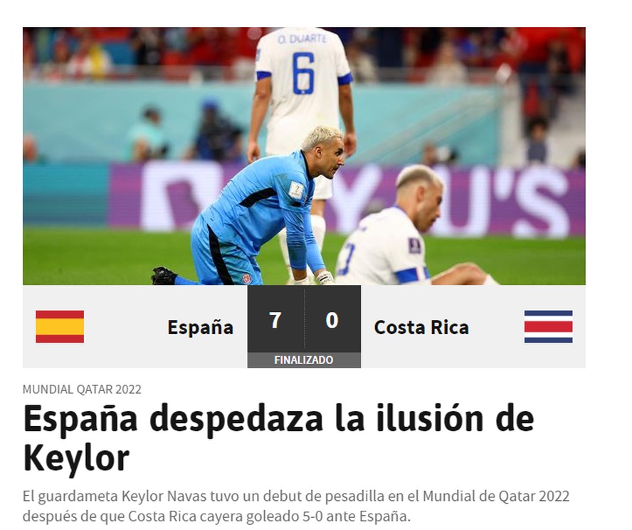 Resumo: Espanha 7-0 Costa Rica - Mundial 2022