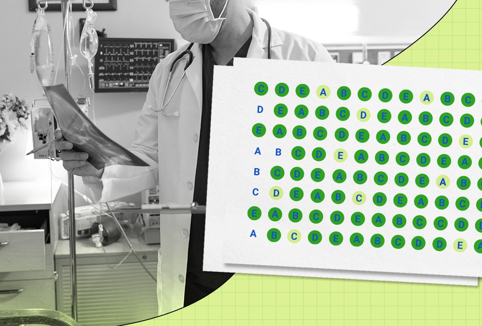 No Bloco 4, condições de trabalho e saúde do trabalhador podem ser tema de discussão — Foto: Arte O Globo