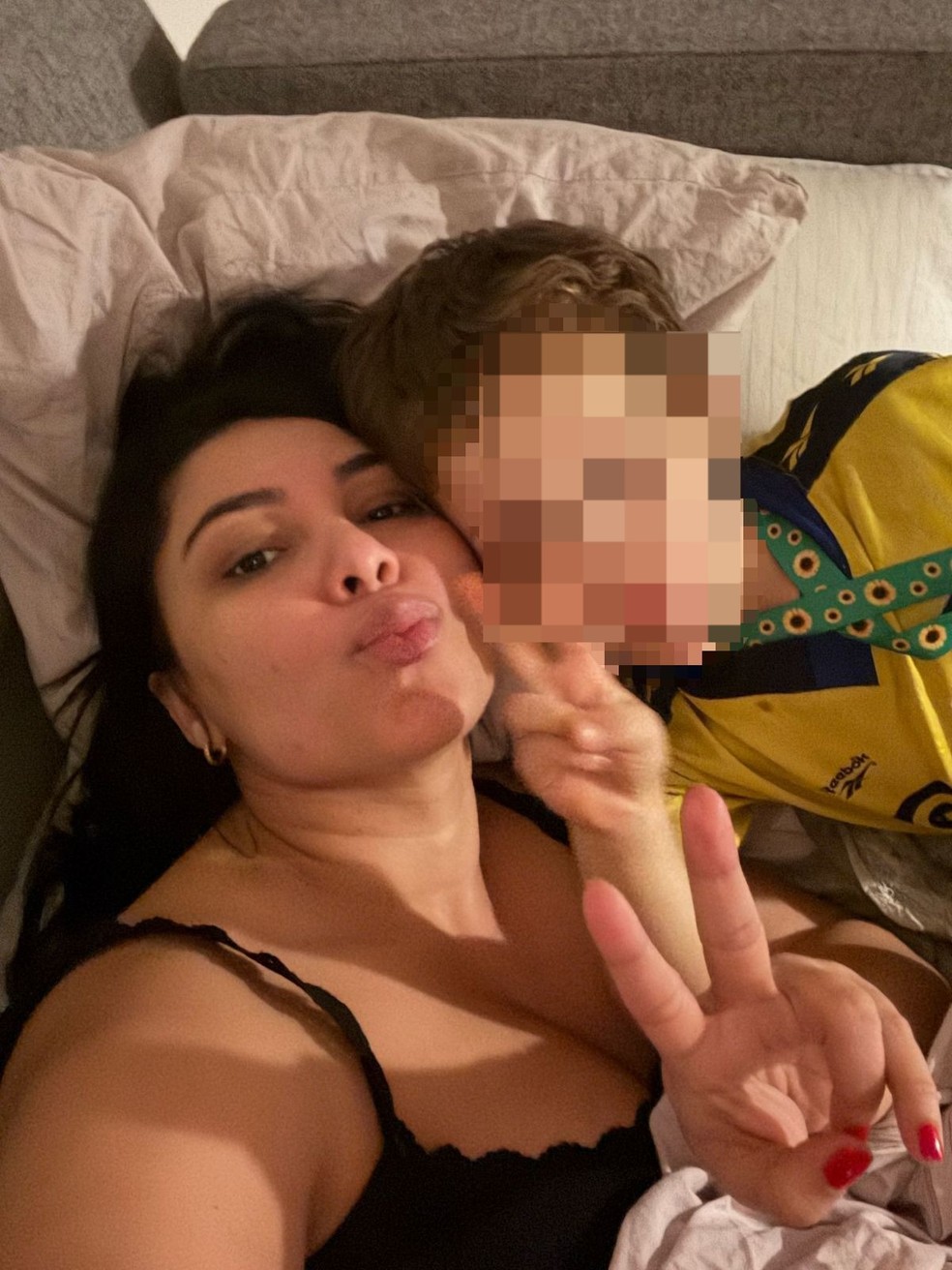 Brasileira Raquel Bezerra perdeu a guarda do filho para ex-marido, na Dinamarca — Foto: Arquivo pessoal