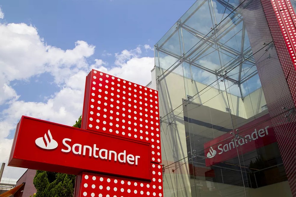 Agência do Santander — Foto: Divulgação