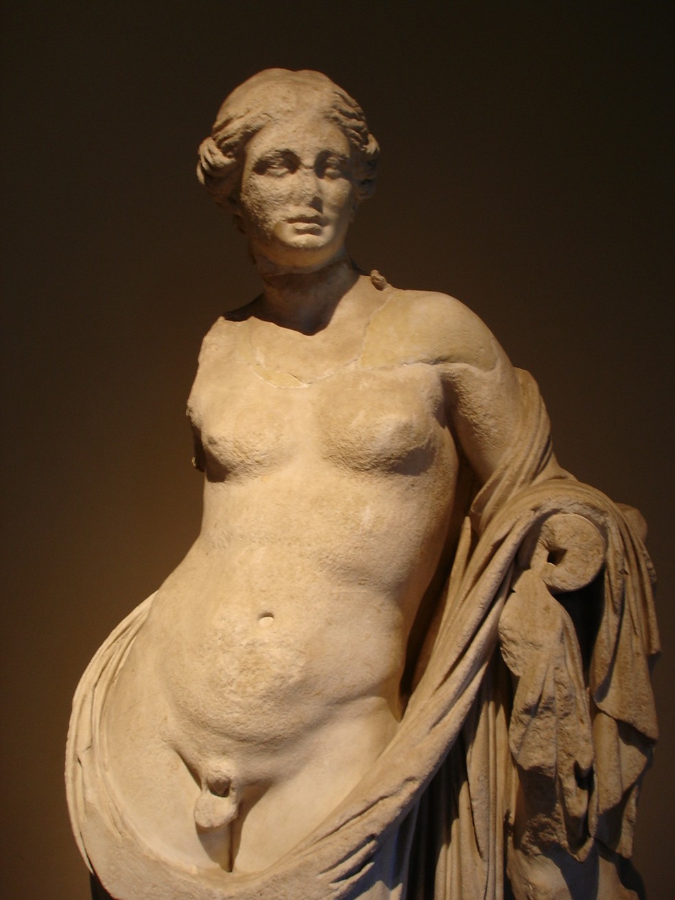 Museu Arqueológico. - Ermafrodito - seg. III aC - da Pérgamo — Foto: G. Dall'Orto/ Wikimedia Commons