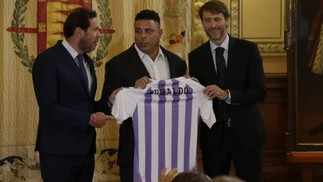 Ronaldo comprou o Valladolid, da Espanha, e parte do Cruzeiro — Foto: Reprodução