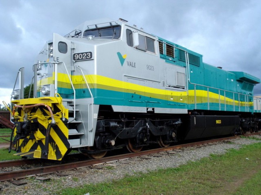 Locomotiva da mineradora Vale