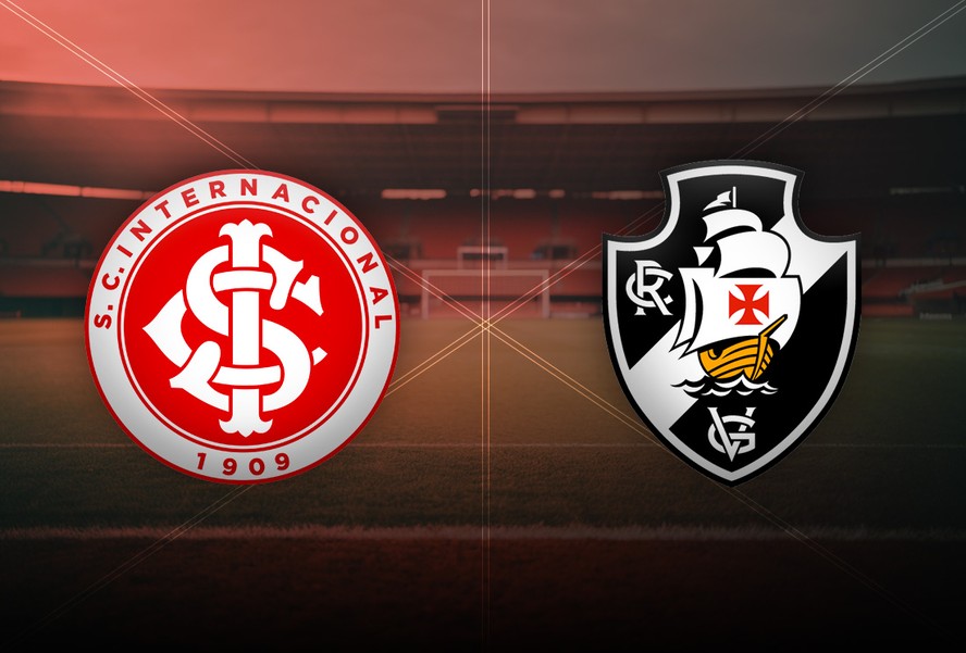 Internacional e Vasco se enfrentam pelo Campeonato Brasileiro