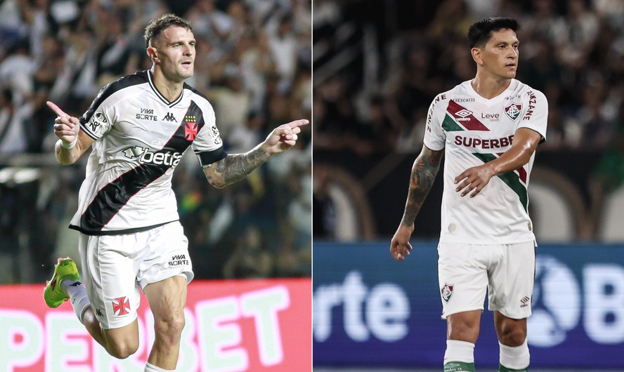 Vegetti e Cano s&atilde;o os centroavantes titulares de Vasco e Fluminense