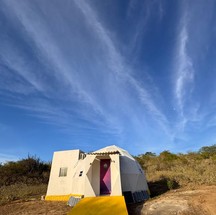 Habitat Marte, que simula a realidade do planeta vermelho — Foto: Reprodução