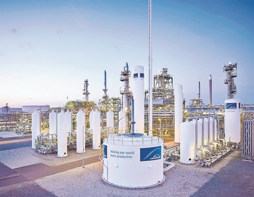 Usina de hidrogênio verde da Linde, na Alemanha: BNDES estima demanda de de R$ 1 trilhão em investimento em hidrogênio verde no país