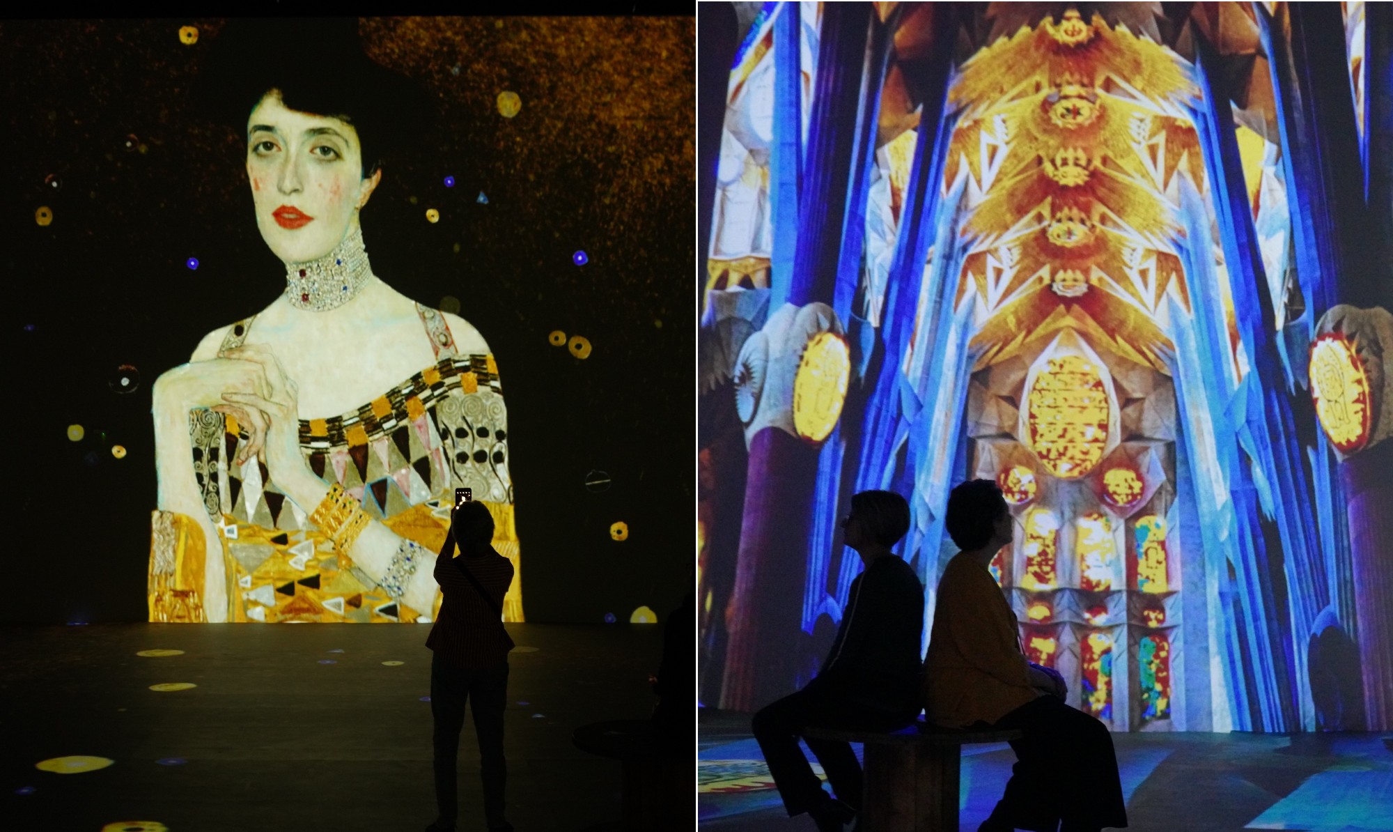 Exposição no Rio promove imersão em pinturas Klimt e projeto