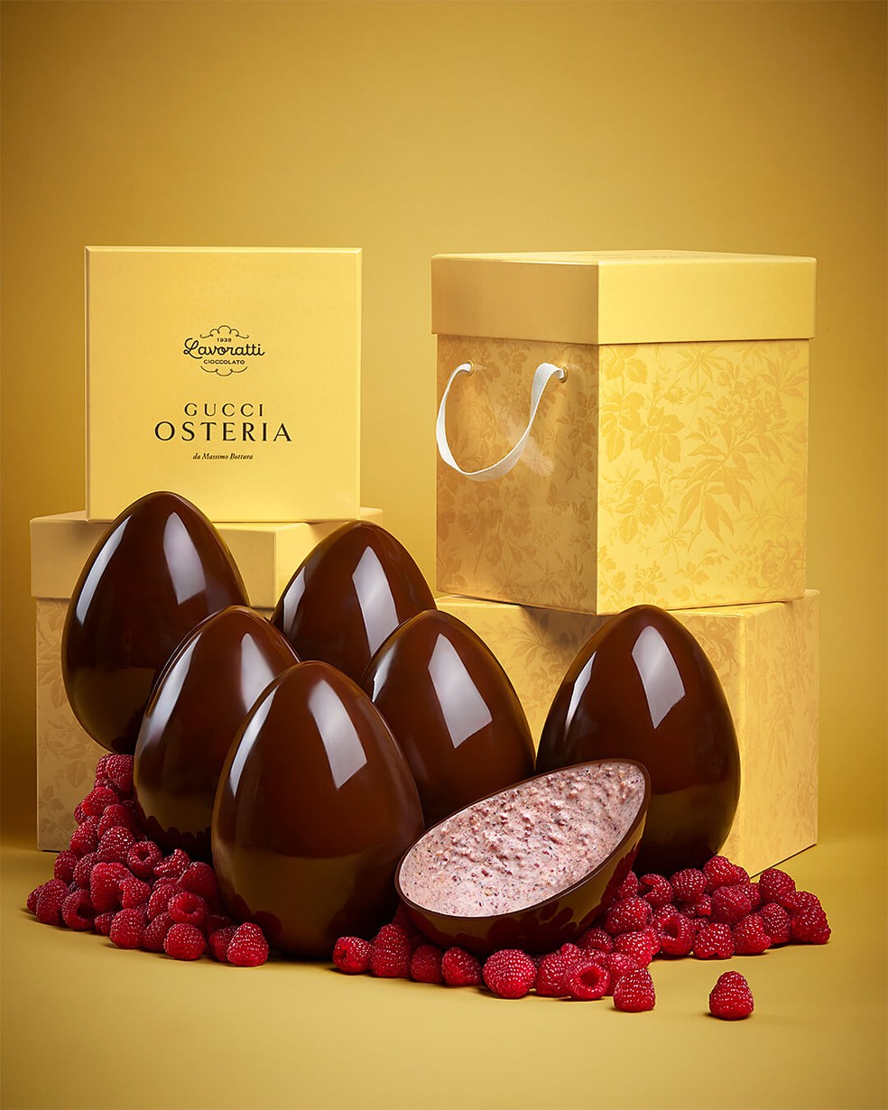 Flores, frutas e alta gastronomia: Conhela o ovo da Gucci Osteria — Foto: Divulgação