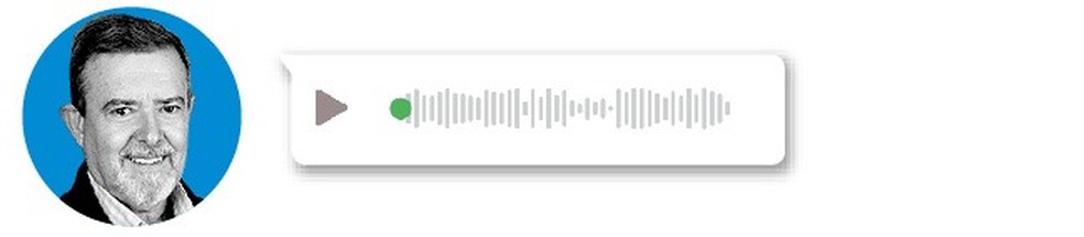 Áudio manipulado do prefeito de Crissiumal (RS), Marco Aurélio Nedel (PL) — Foto: Arte O Globo