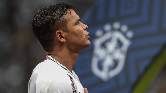 Thiago Silva viu só o primeiro tempo de Brasil x Marrocos e apontou o principal problema da seleção: 'Nervosismo' Thiago Silva viu só o primeiro tempo de Brasil x Marrocos e apontou o principal problema da seleção: 'Nervosismo'