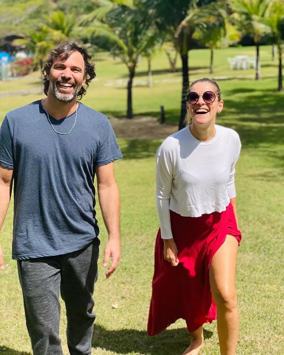 Marcelo Faria and Ingrid Guimarães are cousins ​​and have been close since childhood — Photo: Reproduction/Instagram