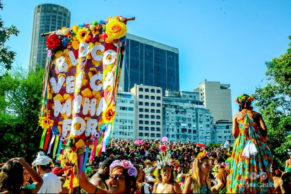 The Vem Cá block, Minha Flor — Photo: Disclosure / Photo by Michelle Castilho