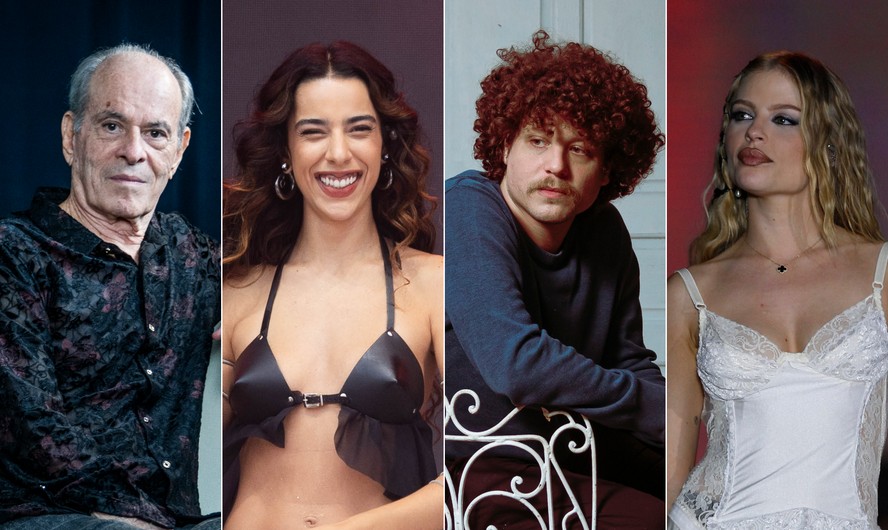 Ney Matogrosso, Marina Sena, Chico Chico e Luisa Sonza: atrações do PMB