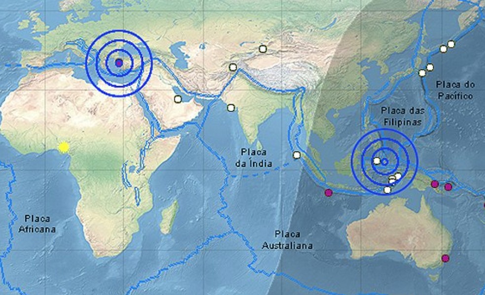 Terremoto de magnitude 6,2 atinge costa de Istambul — Foto: Reprodução