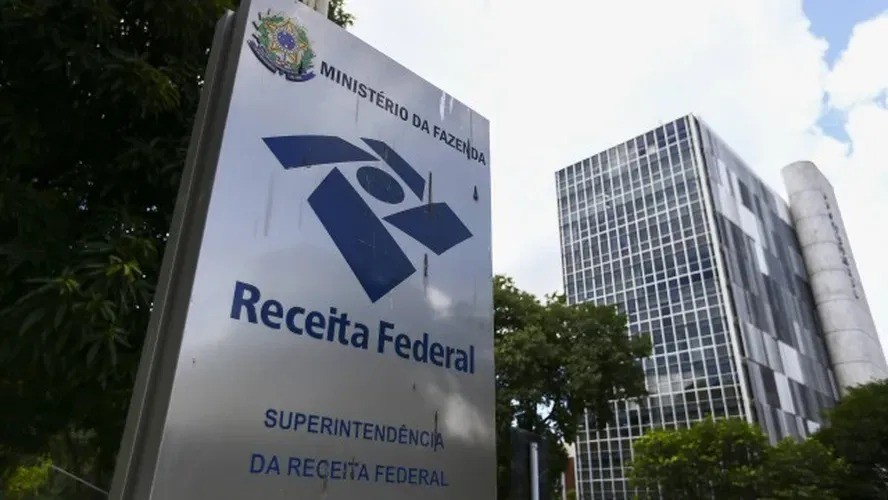 Fachada da Superintendência da Receita Federal, em Brasília