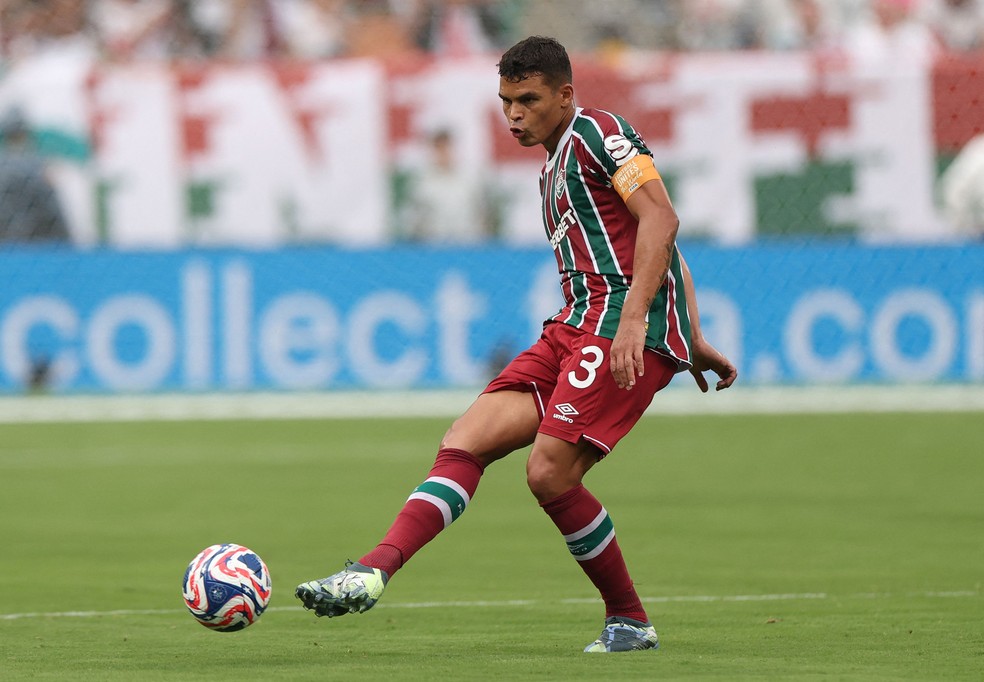 Thiago Silva foi um dos destaques do Fluminense na Copa do Mundo de Clubes  &mdash; Foto: Francois Nel / GETTY IMAGES NORTH AMERICA / Getty Images via AFP