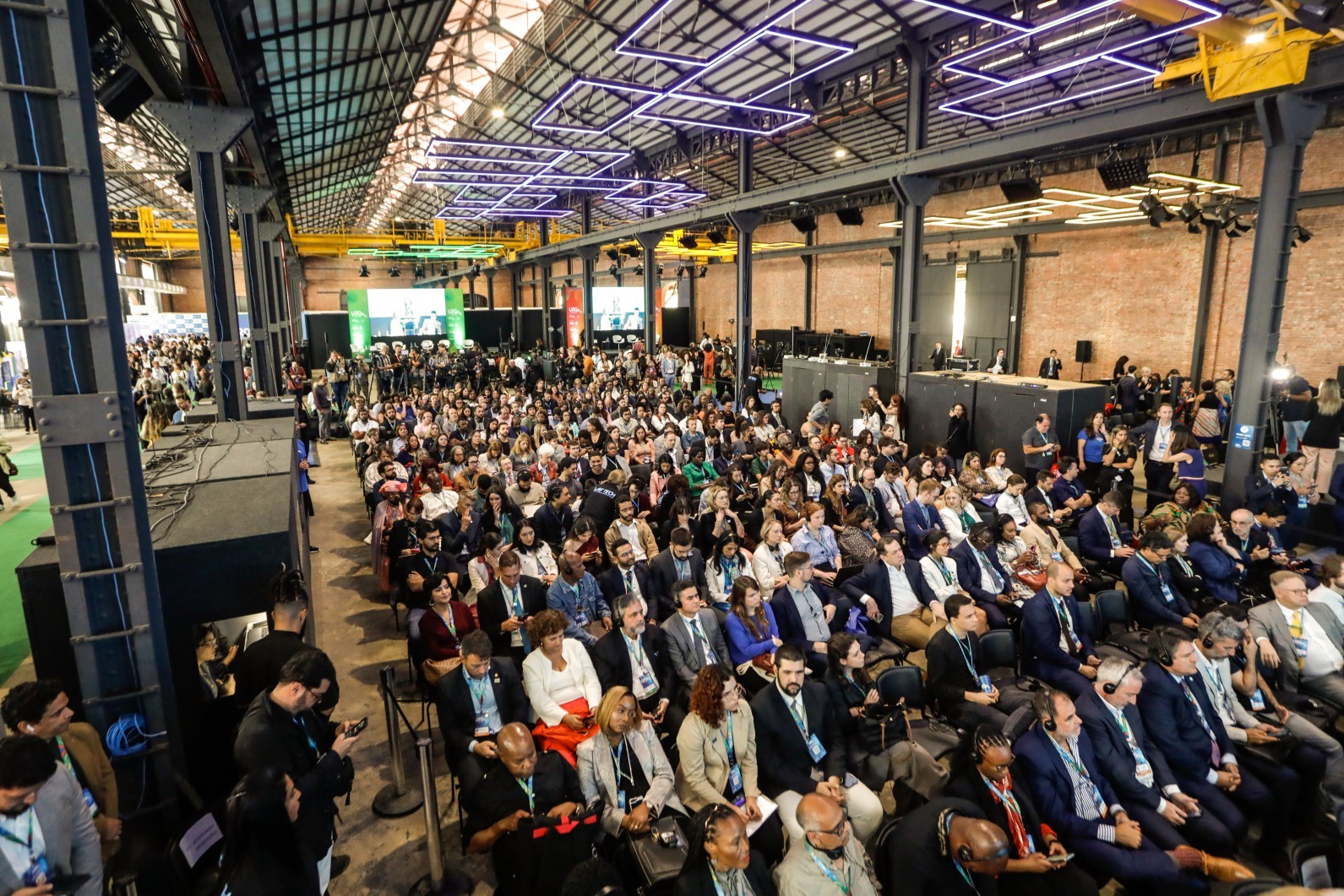 O evento faz parte do G-20 e trata de assuntos ligados às cidades — Foto: Gabriel de Paiva / Agência O Globo