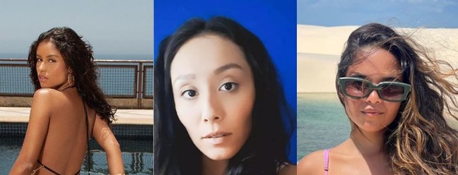Aoxi, Yohama Eshima e Mariah Yohana são algumas das atrizes escaladas para 'Travessia' — Foto: Reprodução