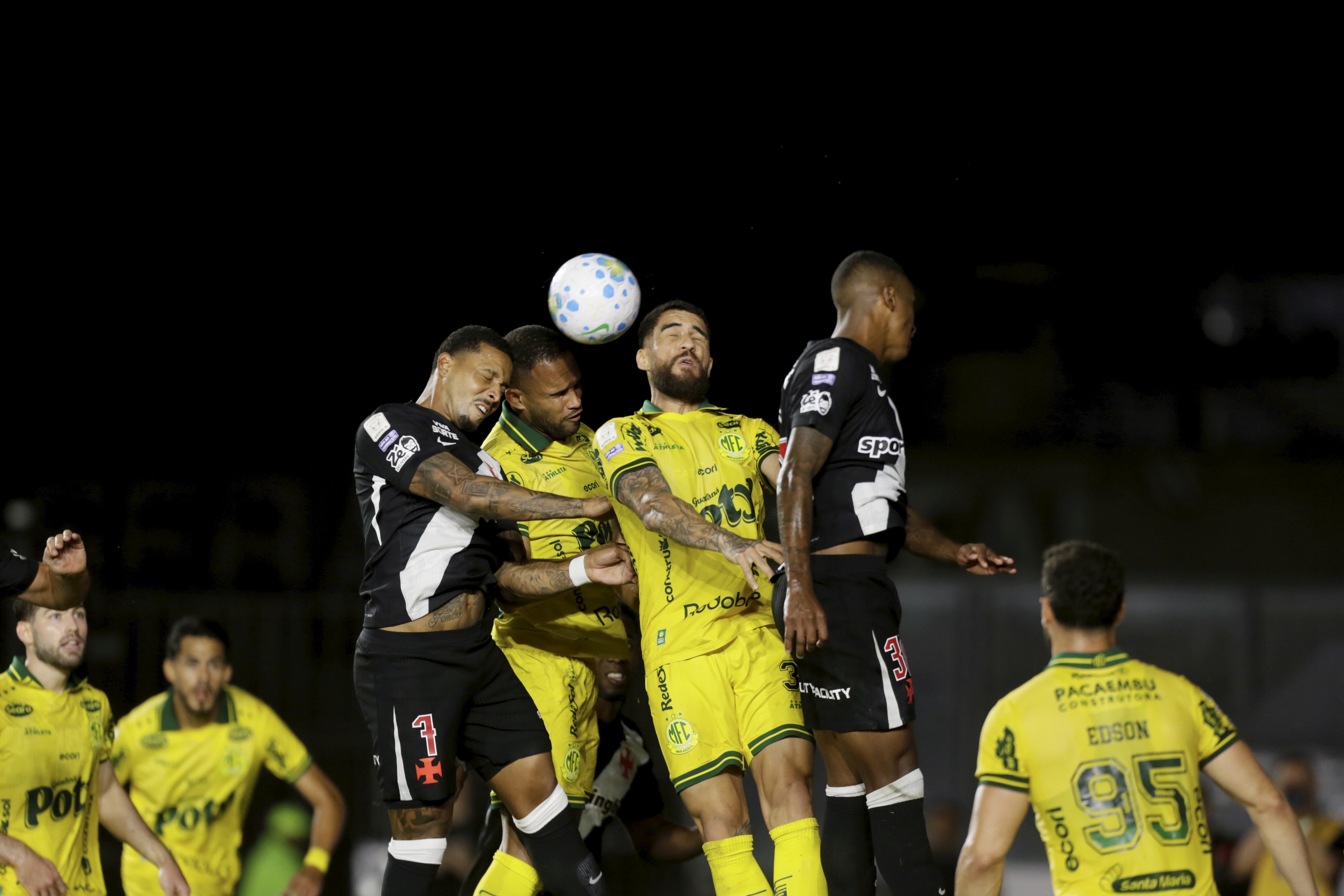 Confusão no rebaixamento: Vasco e Mirassol empatam em tudo!