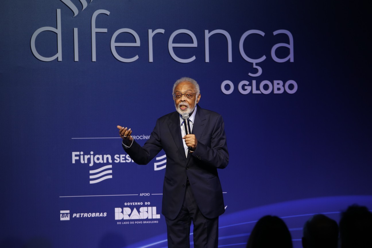 Prêmio Faz Diferença homenageia Gilberto Gil e celebra desta