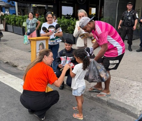 Copacabana tem campanha contra abuso infantil