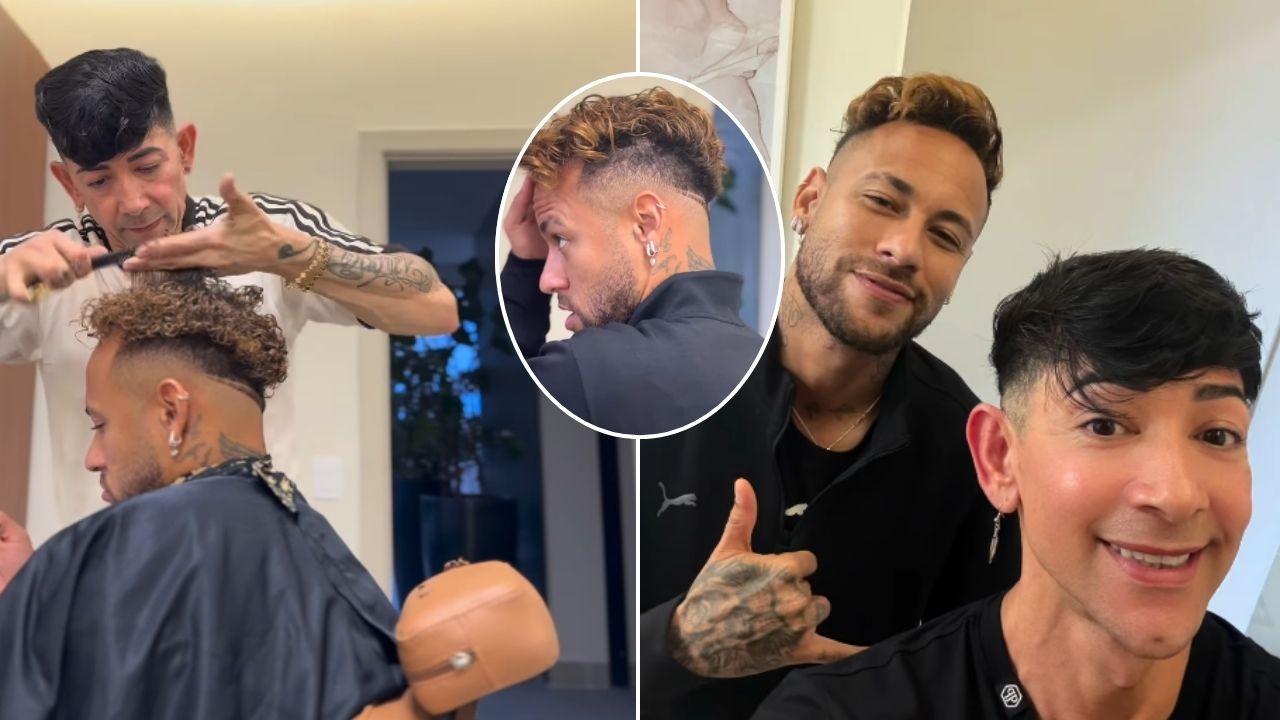 Quem é o cabeleireiro por trás do novo visual de Neymar para