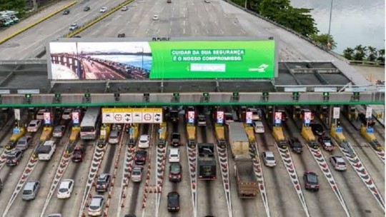 Concessionária da Ponte Rio-Niterói vai mudar forma de pagamento por cartão para agilizar fila 