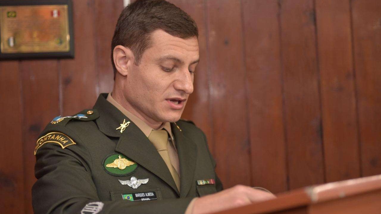 Guilherme Marques Almeida, ex-chefe da seção de Operações Psicológicas no Comando de Operações Terrestres — Foto: Divulgação