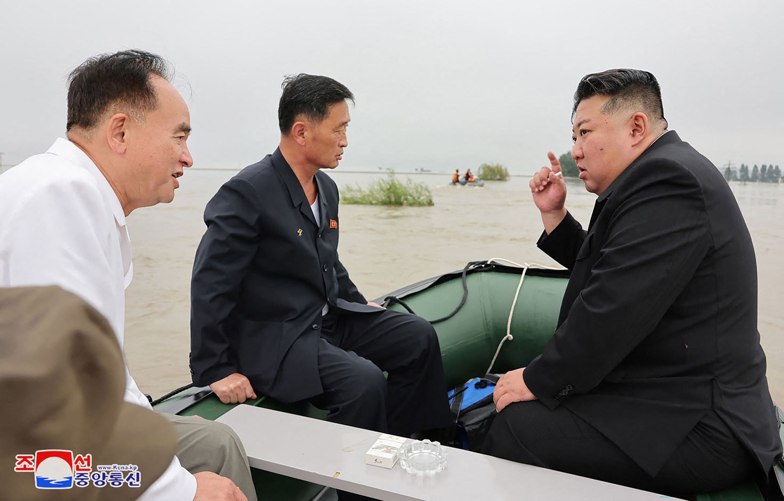 o President Russo, Vladimir Putin, oforeceucondolênciasao colega norte-coreano-foto:kcna/afp