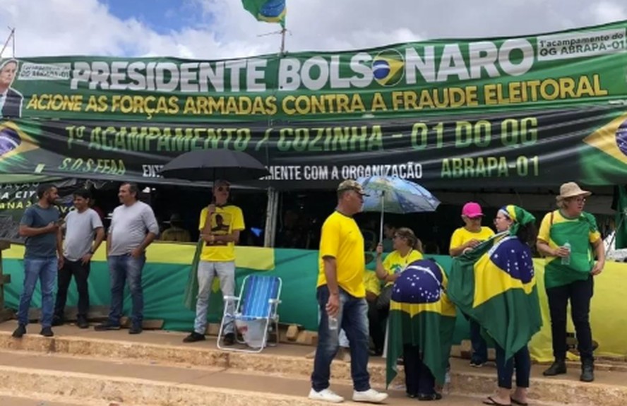 Relatório mostra pedidos de intervenção militar em acampamentos