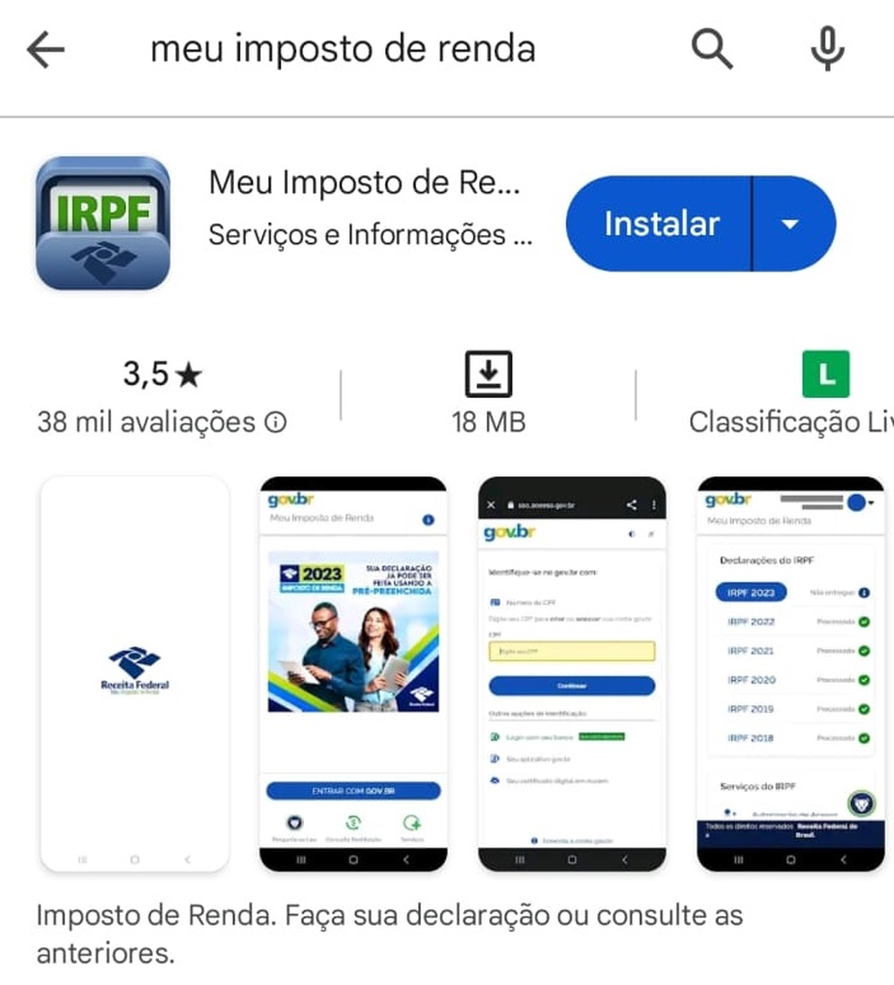 Como baixar o programa irpf 2024 no celular e no computador confira