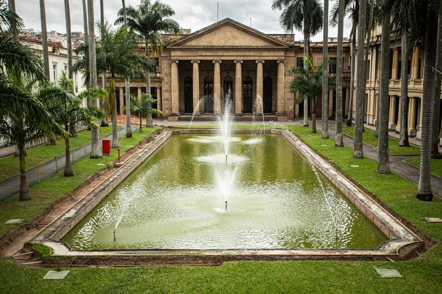 As obras de restauração do Palácio do Itamaraty