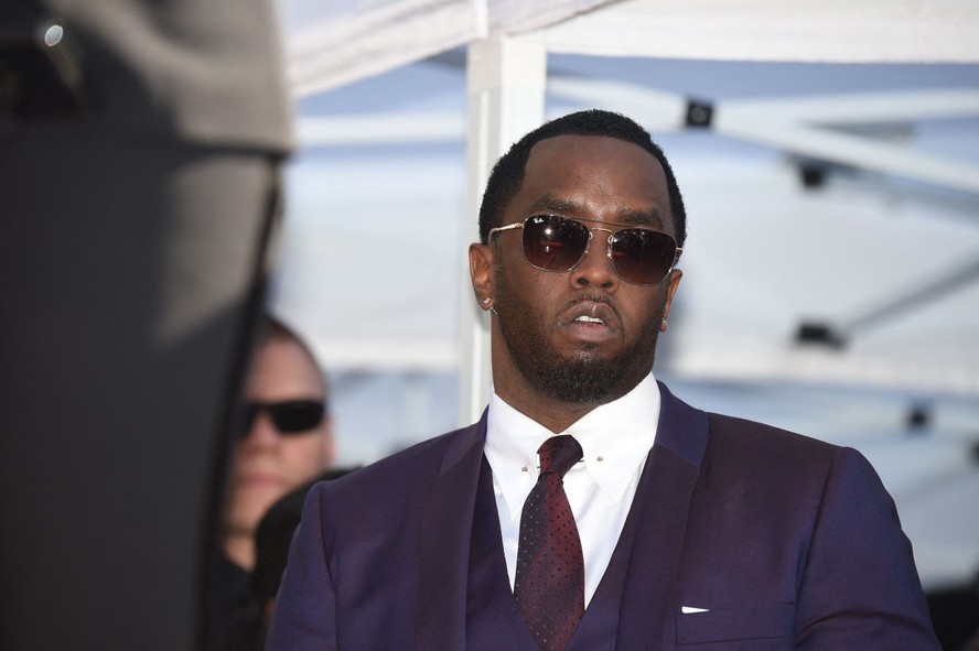 O rapper e produtor Sean 'Diddy' Combs: quatro acusações de agressão sexual em três semanas — Foto: AFP