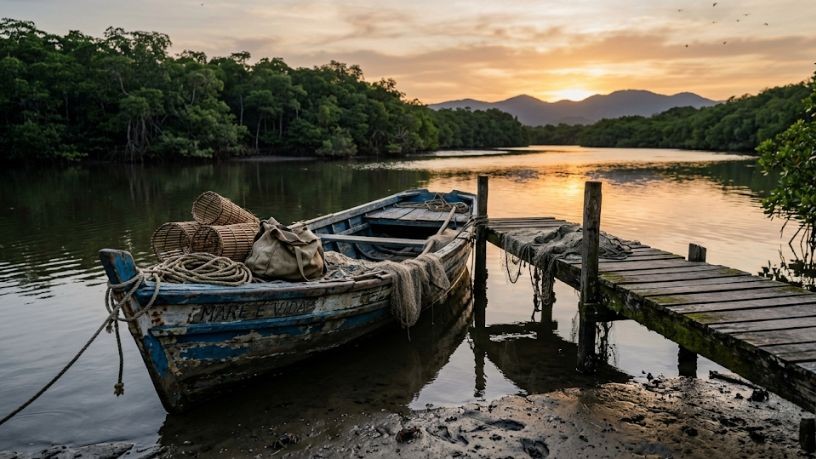 Joel Alves reflete sobre como a pesca influencia a relação das pessoas com o meio ambiente