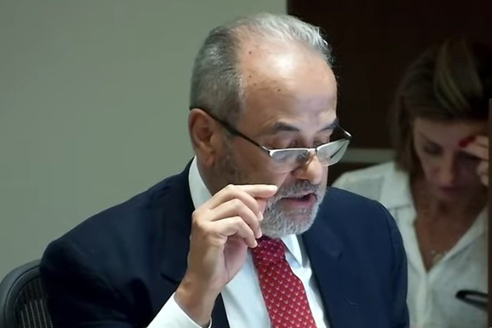 O conselhero José Gomes Graciosa, depois de oito anos afastado, reassumiu a cadeira no TCE em setembro do ano passado. — Foto: Reprodução/TCE-RJ